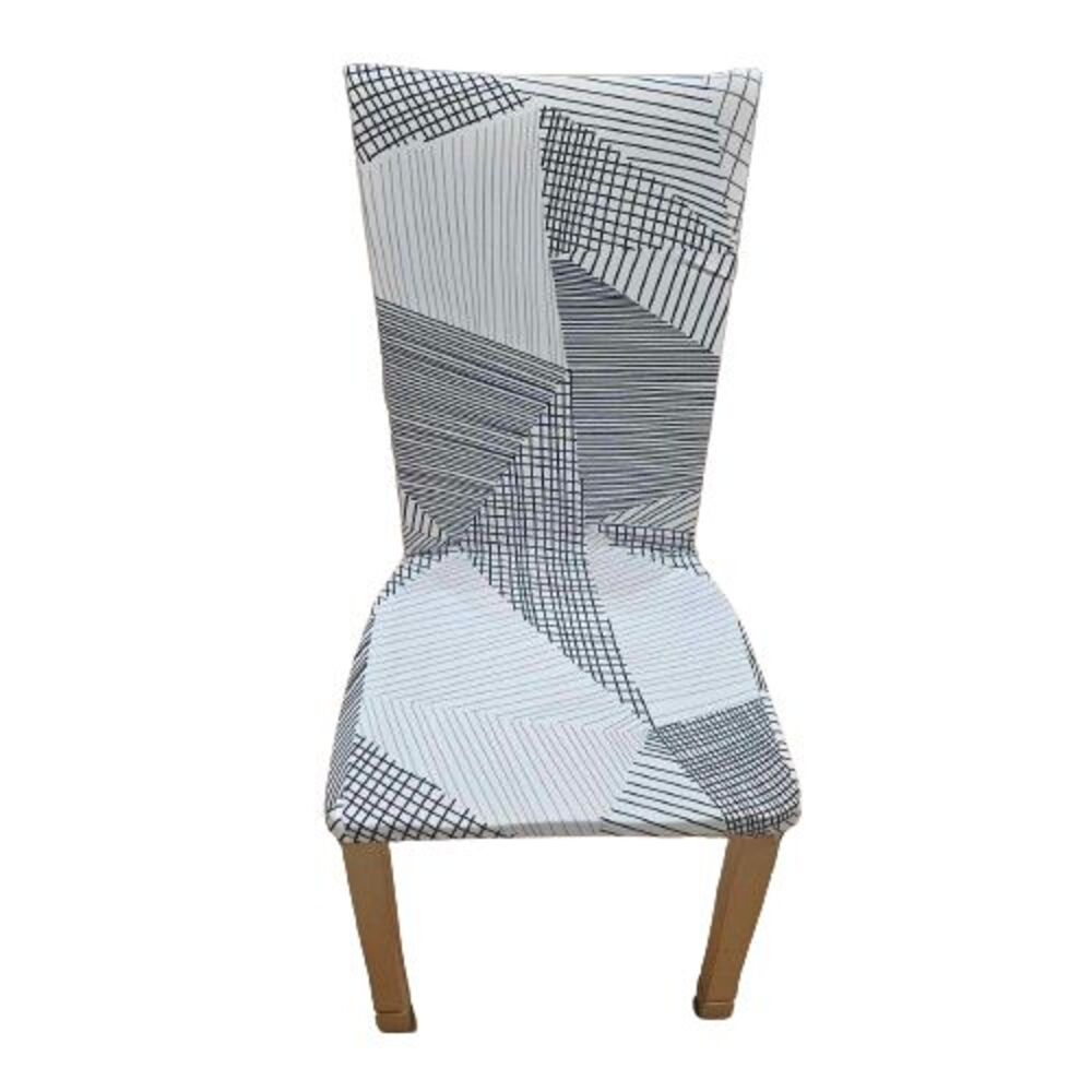 Dining Room Chair Covers set of 6 Large Stretch Party Banquet Seat Slip